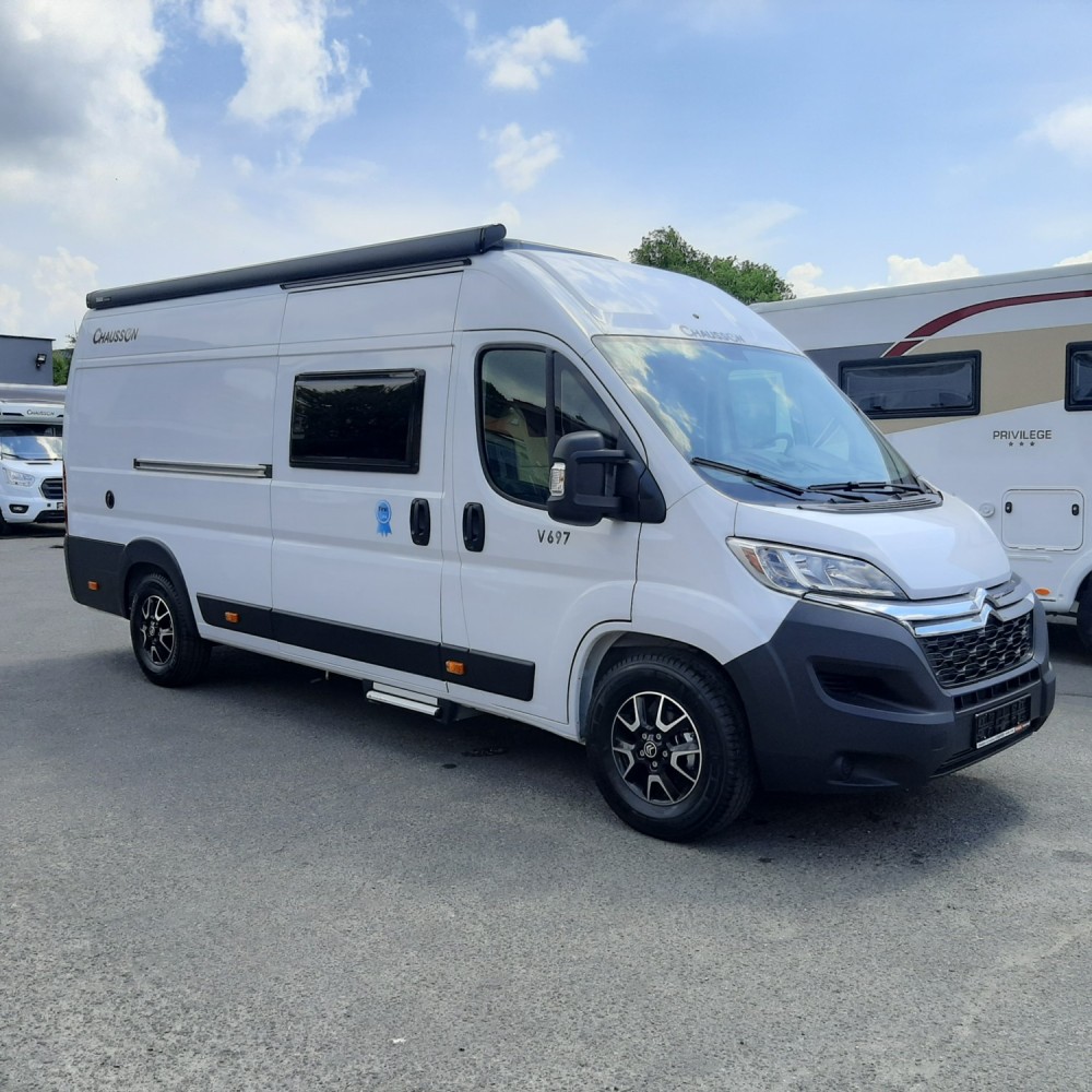 KAMPER CHAUSSON V697 FIRST LINE JUMPER 2.2HDI 140 KM NOWY! MODEL 2023