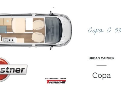 KAMPER BURSTNER COPA C530 NOWY TRANSIT CUSTOM 4X4 170 KM AUTOMAT NOWY! MODEL 2024 1