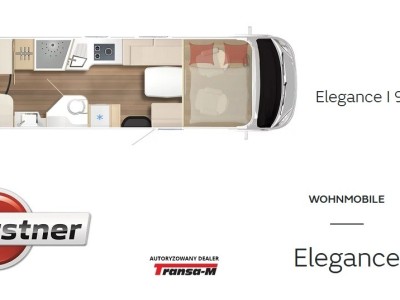 KAMPER BURSTNER ELEGANCE I910G MERCEDES SPRINTER 170 KM AUTOMAT 5500 KG NOWY! MODEL 2024 1