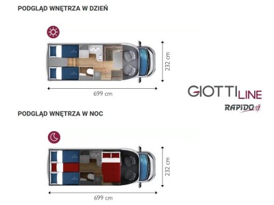 KAMPER GIOTTI LINE THERRY 32 DUCATO 160 KM AUTOMAT 2021 SALON POLSKA 1