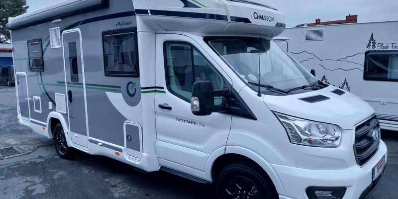 KAMPER CHAUSSON 720 ETAPE LINE TRANSIT 165 KM AUTOMAT NOWY! MODEL 2025